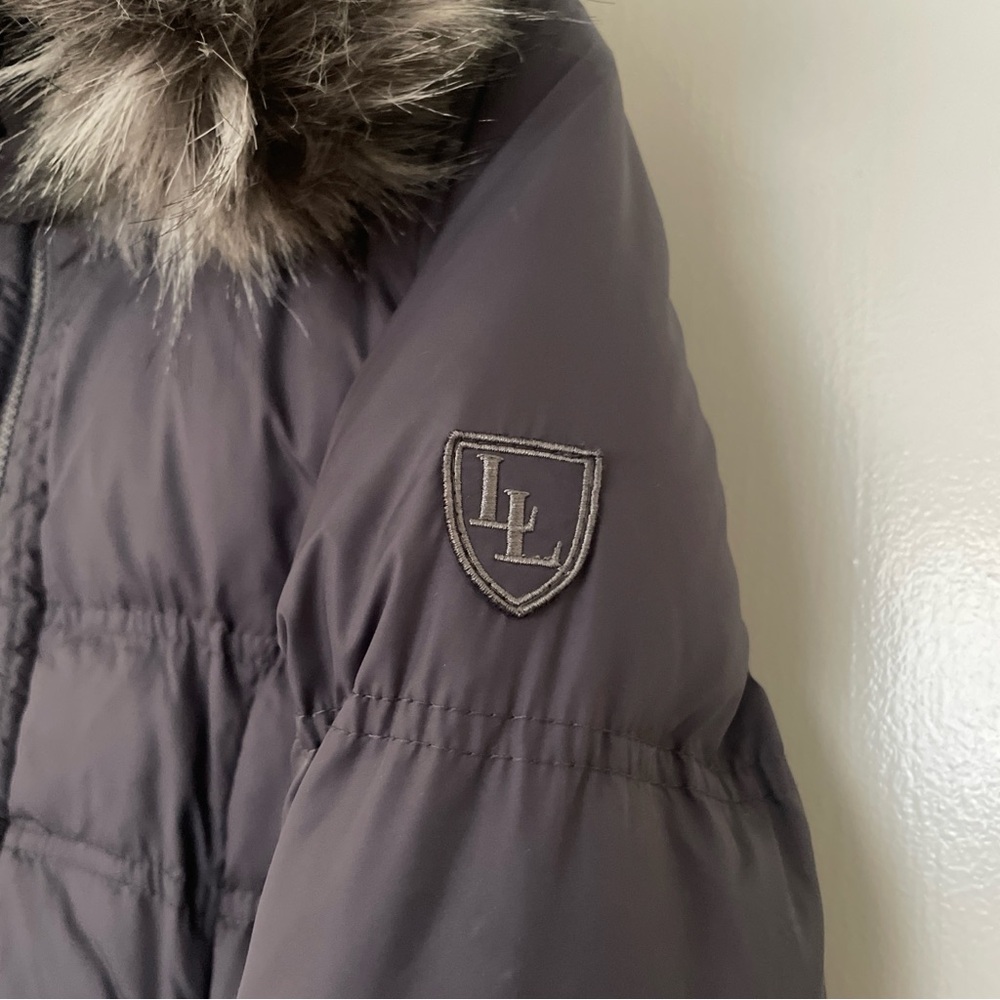 Larry Levine down feather winter coat - Picture 3 of 9